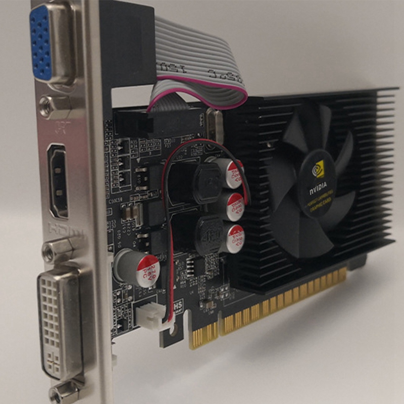 Professional GTX1050TI 2GB DDR5 Graphics Card Green 128Bit DVI VGA GPU Game Video Card for