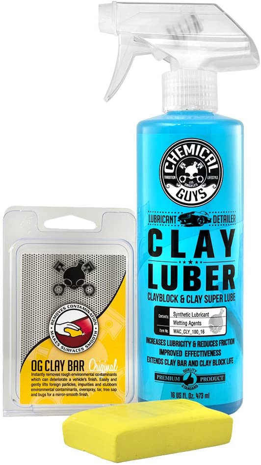 Rivers Clay Bar - 180g. and Clay Lubricant - 500ml. SET