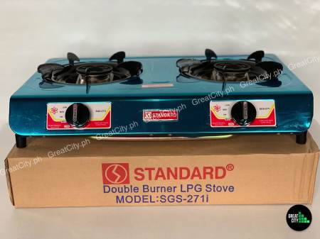 Standard LPG Double Burner Stove SG 271i/202i
