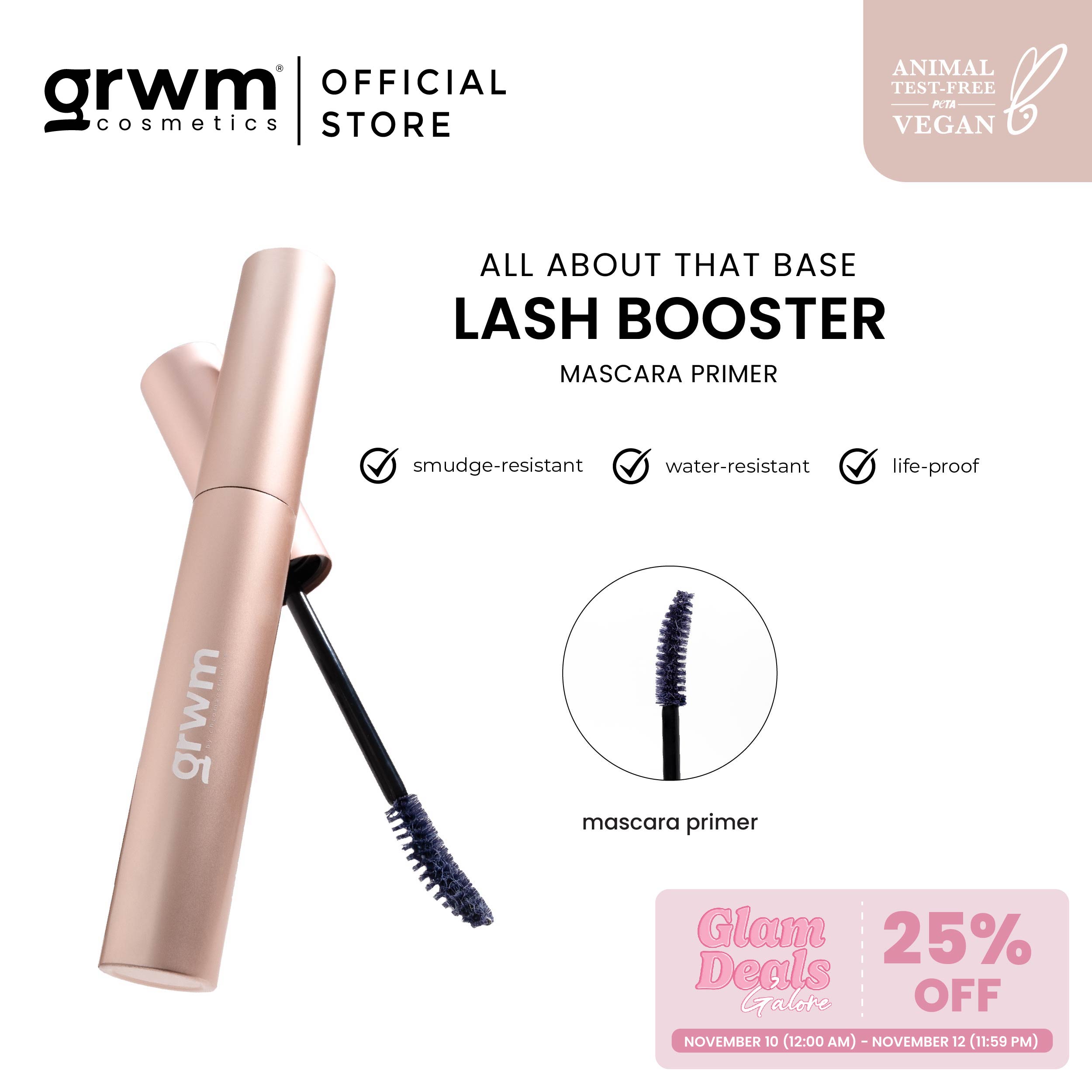 Discount on Grwm Cosmetics  shoes - SKU: Grwm Cosmetics Lash Booster - Mascara Primer