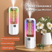 Rechargeable Aroma Diffuser with Digital Display and Essential Oils