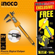 INGCO Heavy Duty Plastic Digital Caliper - BUILDMATE - HT2
