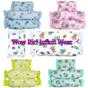 Newborn Infant Bedding Set with Free Bag - 