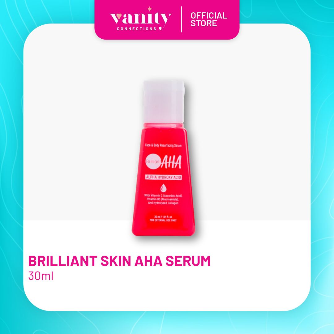 Brilliant Skin AHA Serum - Exfoliate & Reduce Acne Scars