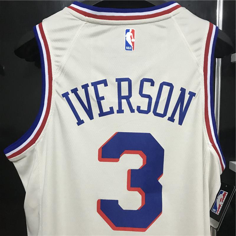 white iverson jersey