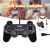 USB Wired Game Controller with Vibration for PC - Joypad