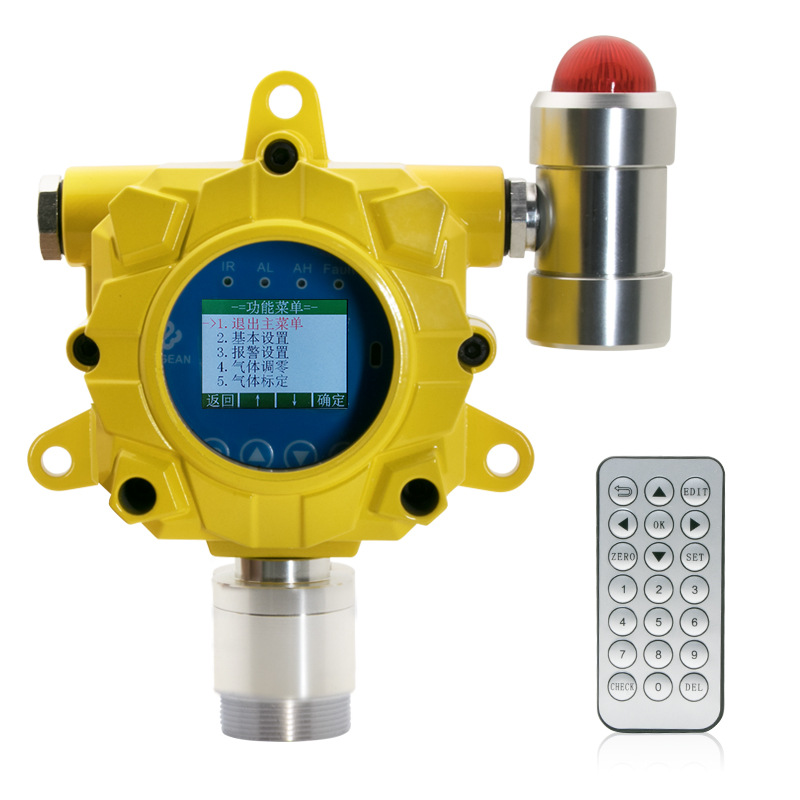Lazada Philippines - [COD] Industrial Fixed Wall-Mounted Calition-Free Oxygen Gas Detector Nitric Oxide Gas Alarm K-G60