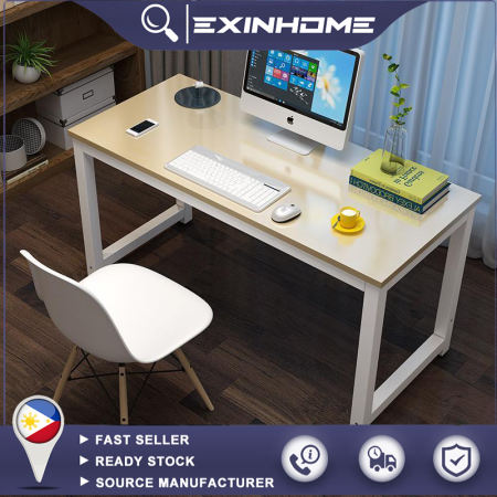 EXINHOME Foldable Study Desk for Home Office
