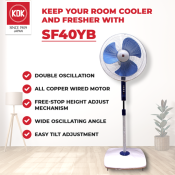 KDK SF40YB 16" Adjustable Stand Fan with Motor Warranty