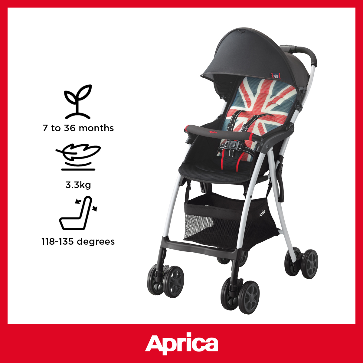 Aprica best sale lightweight stroller