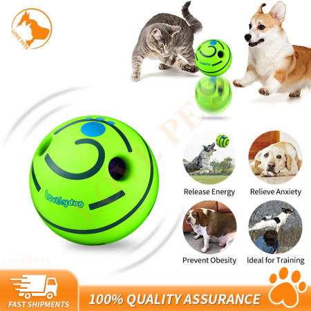 Giggling Dog Toy Ball for Interactive Puppy Training - LOVE PETS