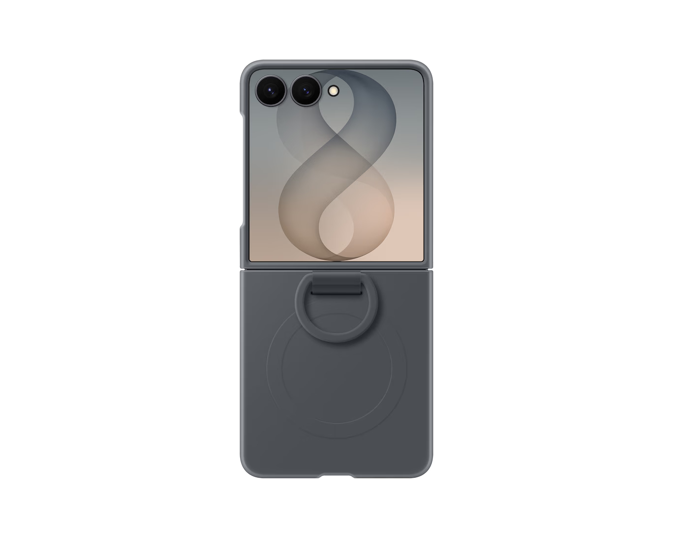 Original Samsung Official Silicone Case with Ring for Galaxy Z Flip8 - Image 4