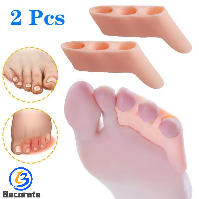 10 Pack Pinky Toe Separator And Protectors Triple Gel Toe Separators For Overlapping Toe 1447