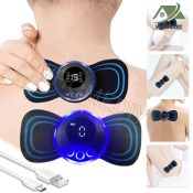 Rechargeable Mini Pulse Massager for Neck and Back Pain