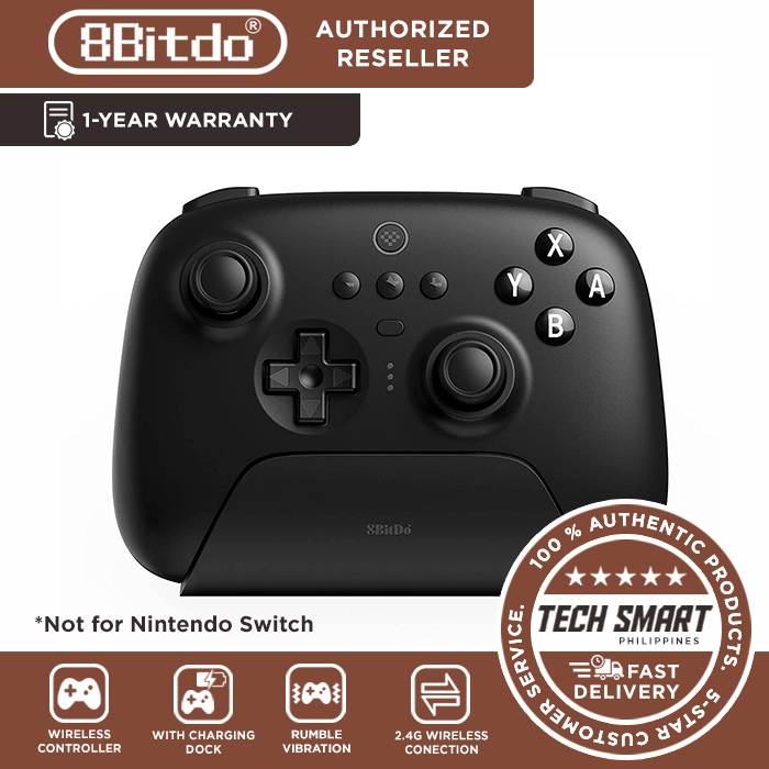 8Bitdo Ultimate Controller with Charging Dock for Switch, Android, Windows