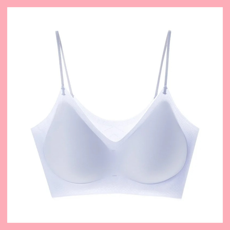 【OFFICIAL】Ultra-thin Seamless Support Bra Cooling Wire-free Bra Push-up Bra 3D Support Vest Bra Comfortable Wearing Experience Corset Anti-bump Ventilation Hole Support And Shaping - Image 4