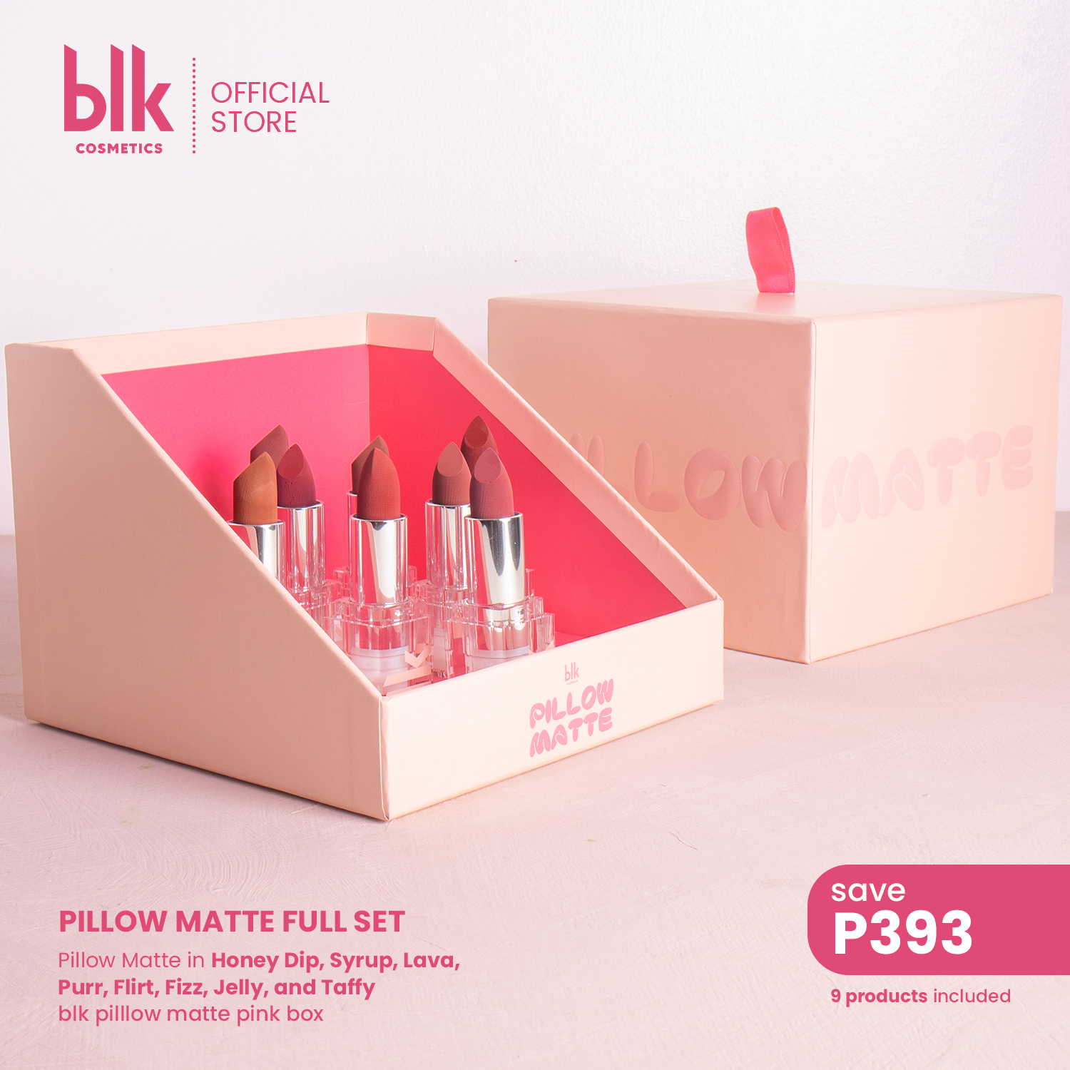 Discount on BLK Cosmetics  shoes - SKU: blk cosmetics pillow matte lipstick full set