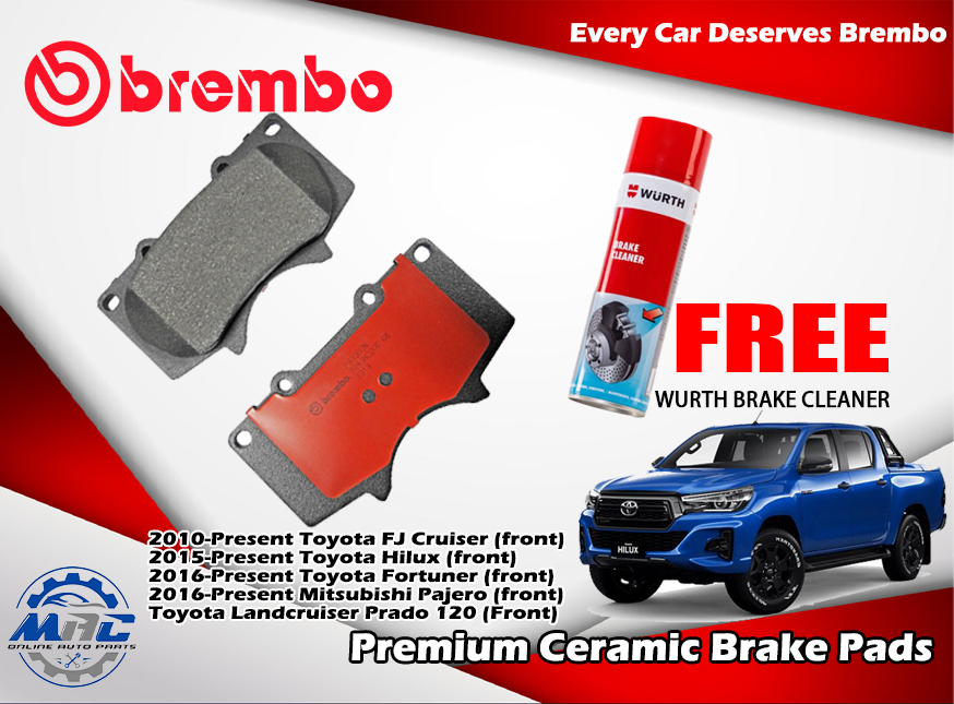 Shop Brembo Brake Pad Hilux online | Lazada.com.ph