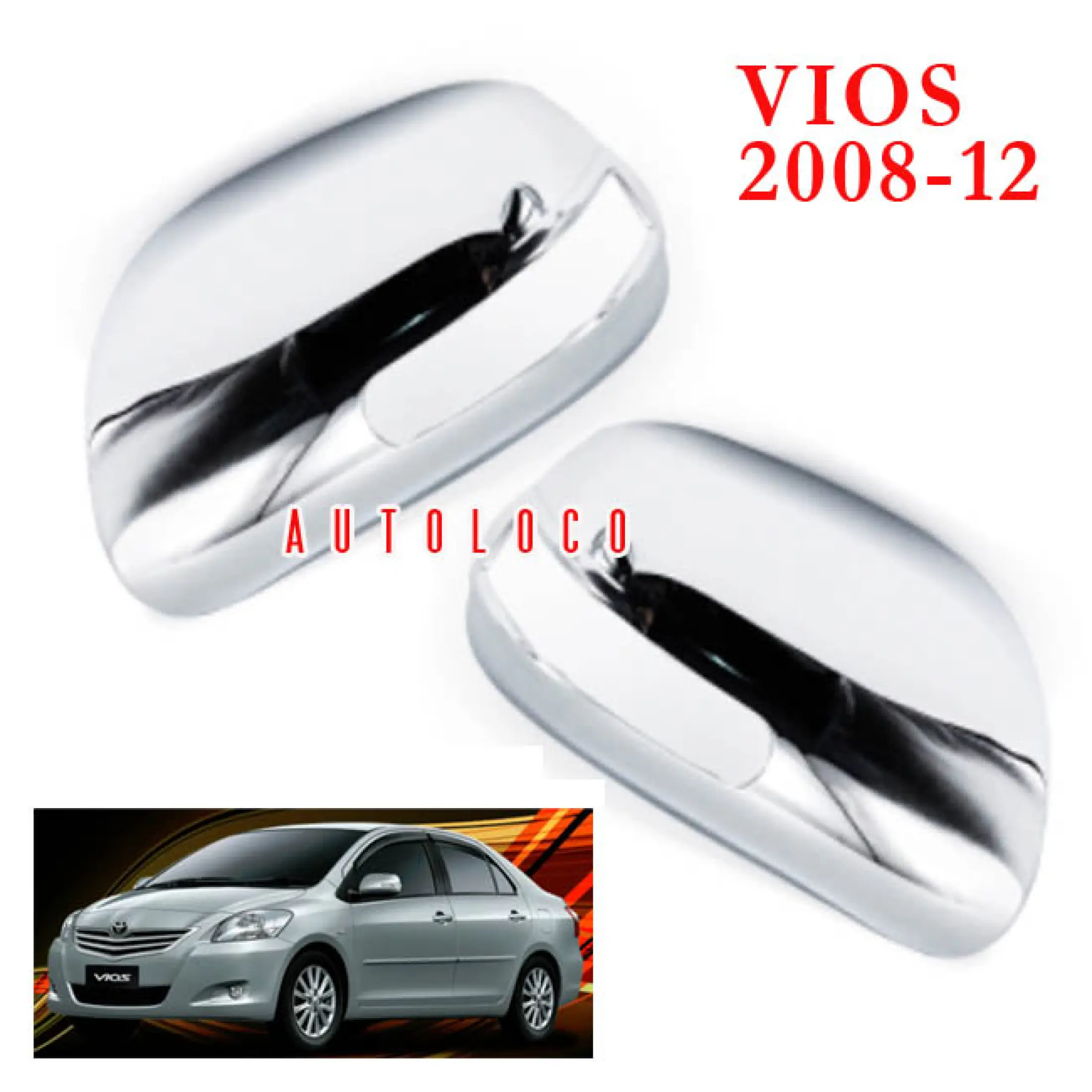toyota vios side mirror cover