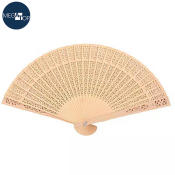 MEGATOP Vintage Bamboo Hand Fan for Wedding Souvenirs