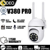 V380 Pro Outdoor WiFi Security Camera with Night Vision