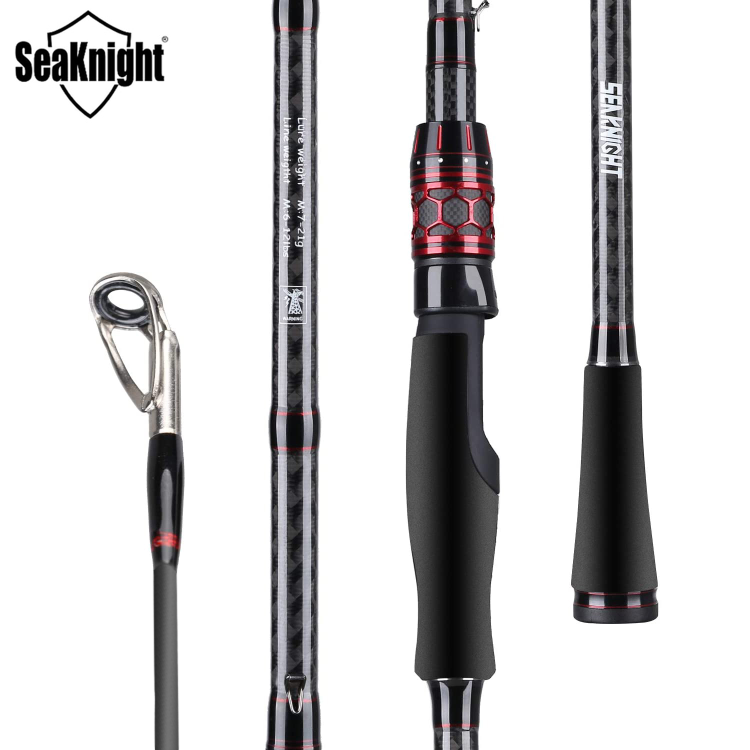 SeaKnight SANGE II Fishing Rod Telescopic 2.1M 2.4M Lure Rods Saltwater  Casting Spinning Carbon Fiber Ultralight Travel Rod 7-25g 10-30g Fishing M  MH