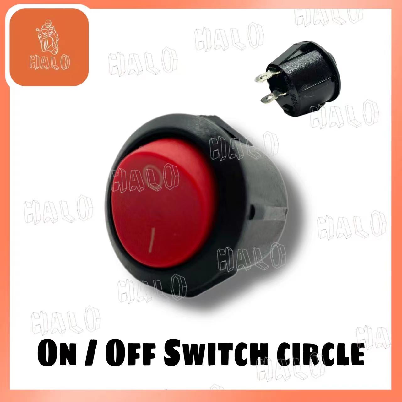 HALO MOTOR] MOTORCYCLE DOMINO SWITCH WAY COLORED Lazada PH