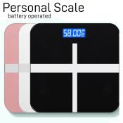 Digital LCD Glass Bathroom Weight Scale by Arrow Weight Scale