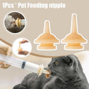 Pet Wonderland Silicone Feeding Nipples for Kittens and Puppies