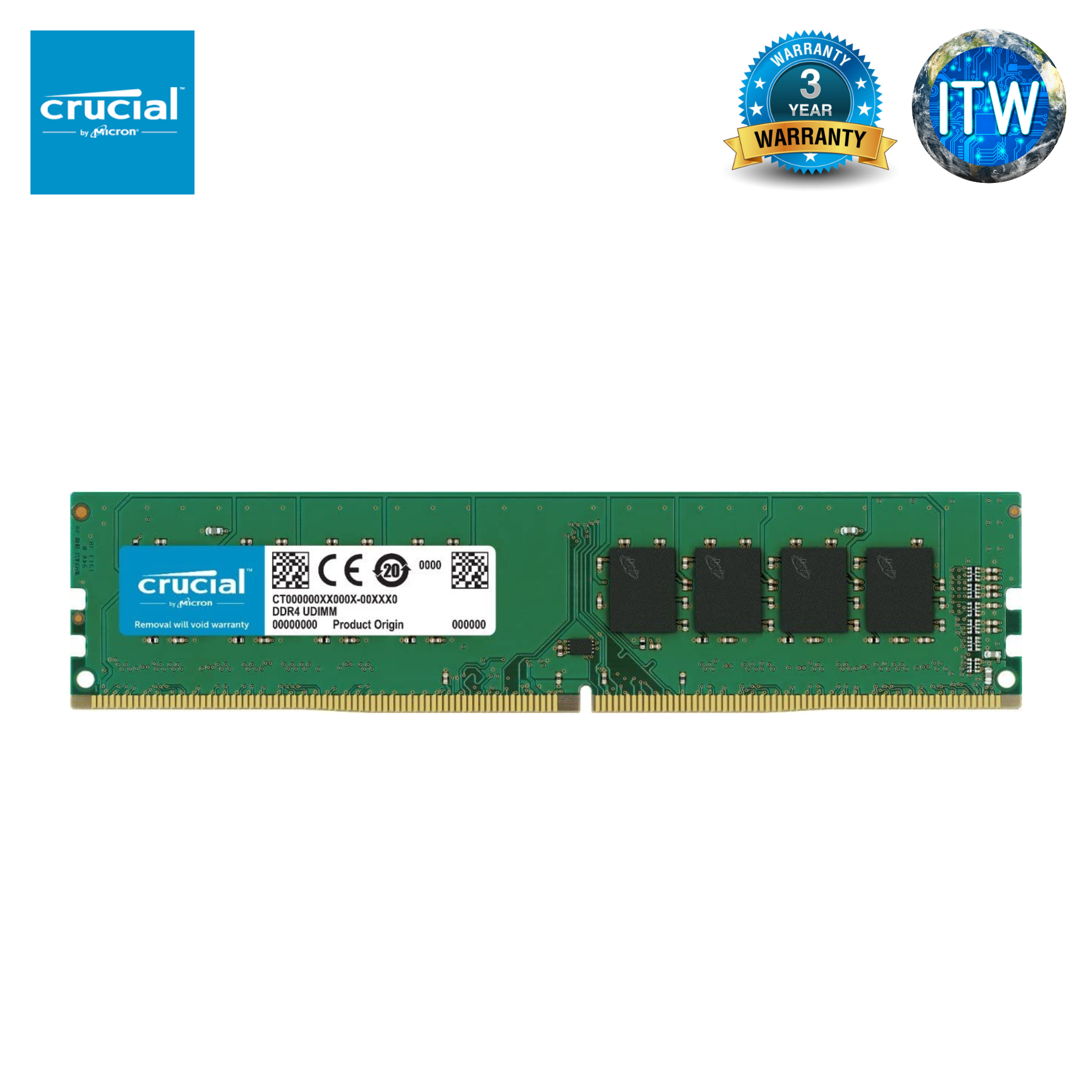 Crucial 32GB Or 64GB DDR4 3200MHz SODIMM Laptop RAM - 1.2V, 260-Pin, PC4-25600 (ECC Option) - View #5