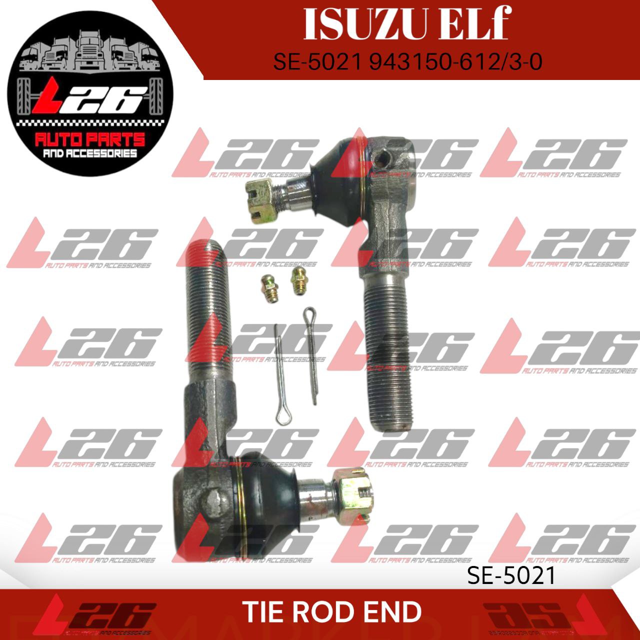 Isuzu Elf Tie Rod Ends JMB Brand 2PCS/SET