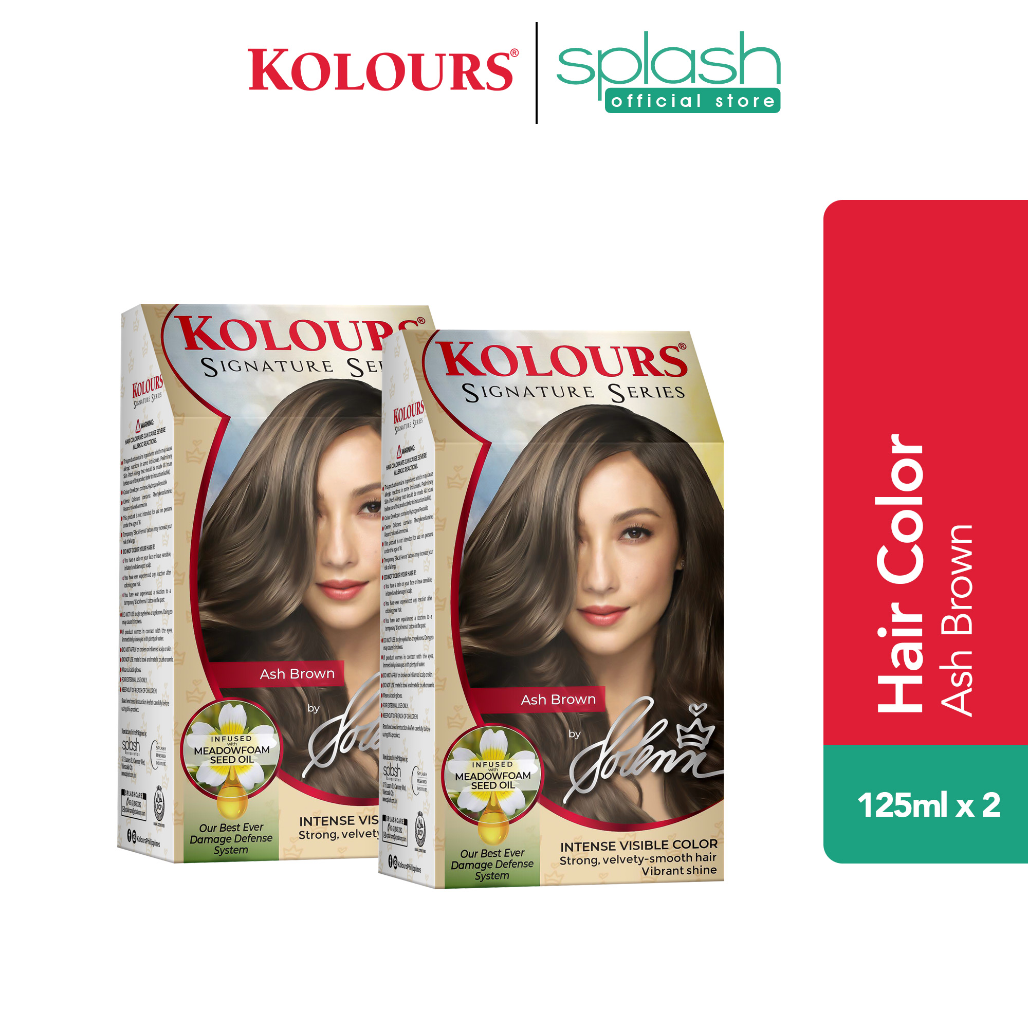 Kolours Signature Series Ash Brown 125mL Set of 2