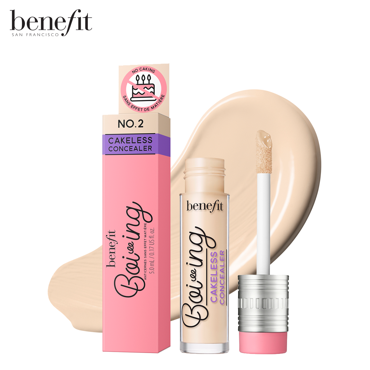 Discount on Benefit  shoes - SKU: Benefit Boi-Ing Cakeless Concealer Shade 2 (Fair Warm)