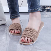 Korean Sandals Flat Slippers Indoor and outdoor