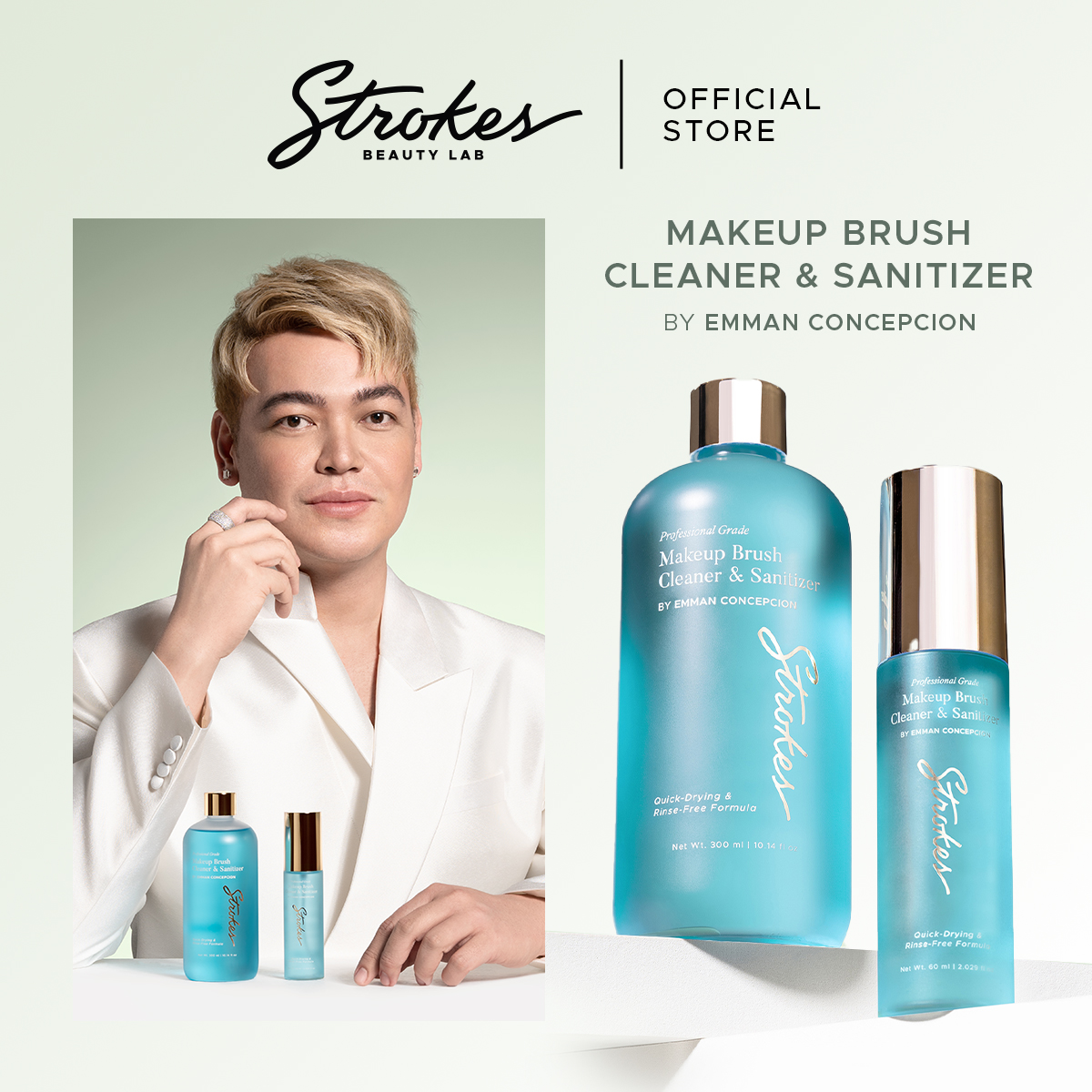 Discount on Strokes Beauty Lab  shoes - SKU: Strokes Makeup Brush Cleaner & Sanitizer By Emman C.
