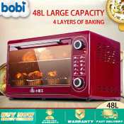 BOBI 48L Electric Oven for Baking Cake and Bread
