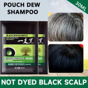 Dew Herbal Hair Dye Shampoo - Black and Brown