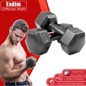 Hex Dumbbell Set - Fitness Weightlifting Equipment (Brand: N/A)