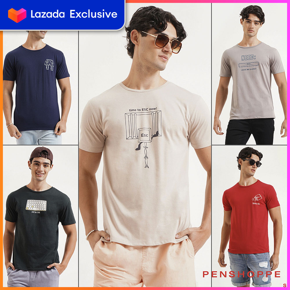 Penshoppe t shirt on sale longline