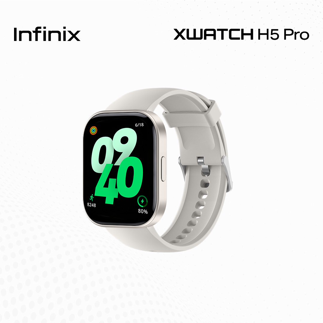 Infinix XWatch H5 Pro / 2.04" Always-On AMOLED Screen / Up to 18 Days Battery Life / Full AI-Powered Upgrade - Image 4