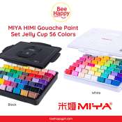 MIYA HIMI Gouache Paint Set Jelly Cup 56 Colors