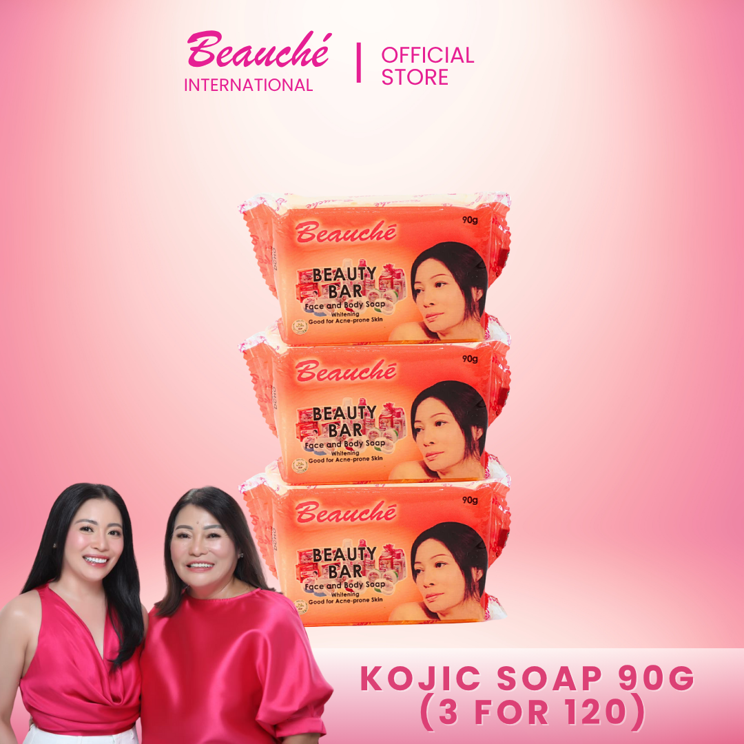 3 for 100 Beauche Kojic Soap 90g