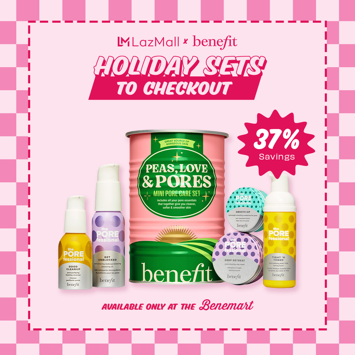 Discount on Benefit  shoes - SKU: Benefit Peas, Love & Pores