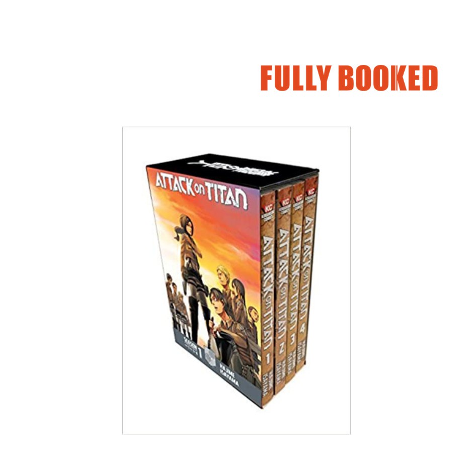 Attack on Titan Season 1 Part 1 Manga Box Set