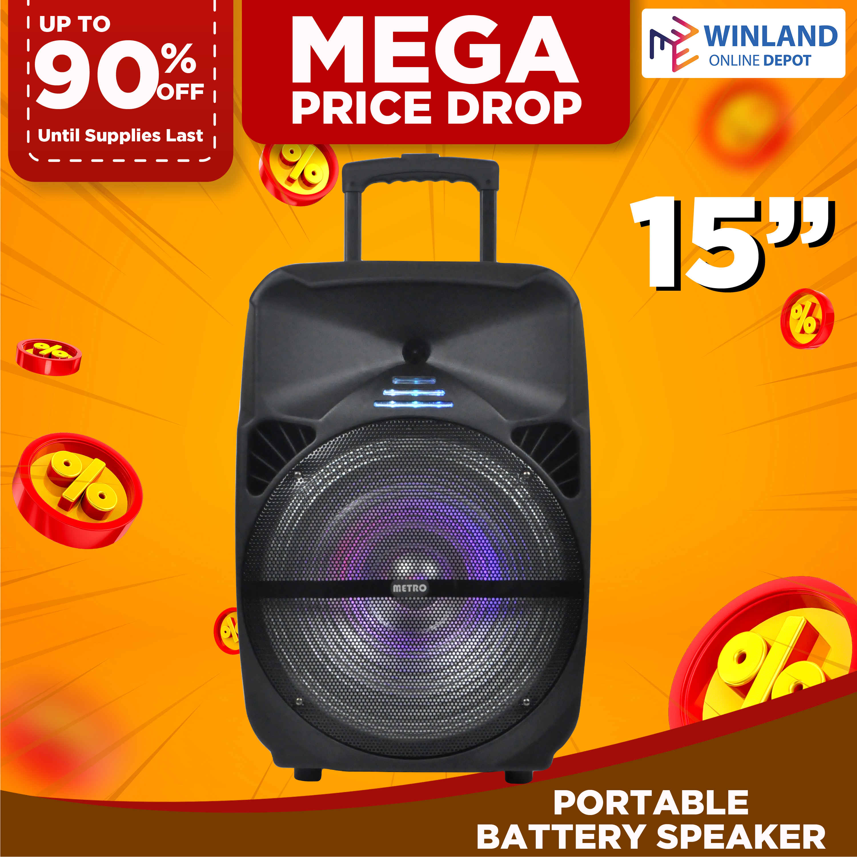 Subwoofer Metro Pcs Bluetooth Speakers JBL Partybox 310 Portable