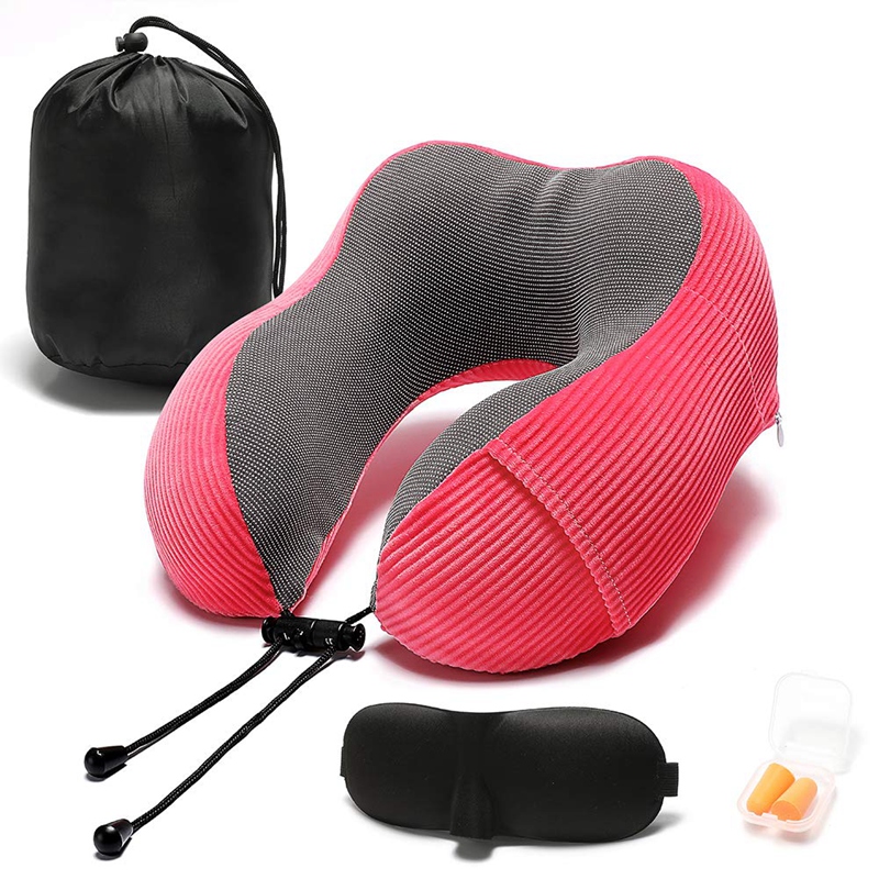Travel Pillow Memory Foam with 360 
