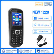 New 1220 keypad Mobile Phone 1.77 inch Single SIM Cellphone