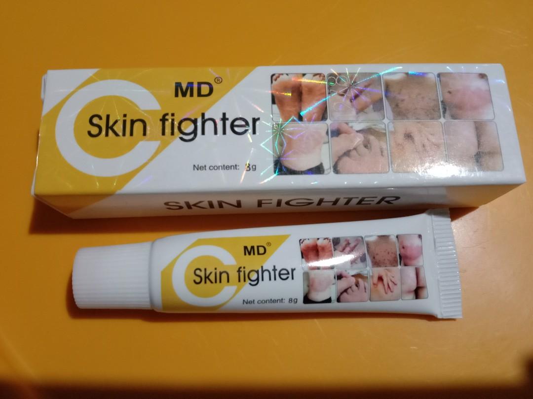 MD Skin Fighter Cream For Skin Allergies Fungi Acne Removal Fungus Stretch  Mark Skin Itching Keloids | Lazada PH