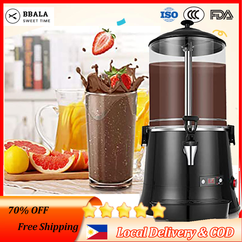 NEW 10L Commercial Hot Chocolate Machine Maker Beverage Warmer