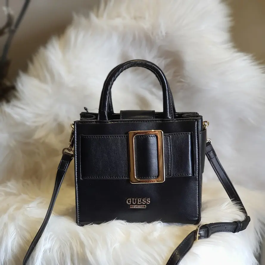 guess black small bag